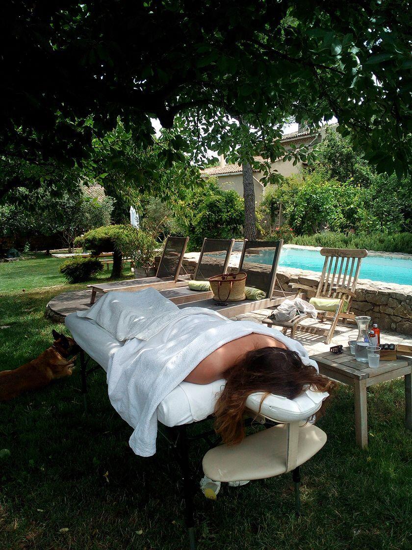 Massage Aromatherapy Home Provence Poolside Flairesse