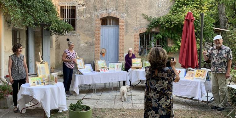 Painting Workshops Provence Tessa Baker