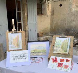 Painting Workshops Provence Tessa Baker Retreats
