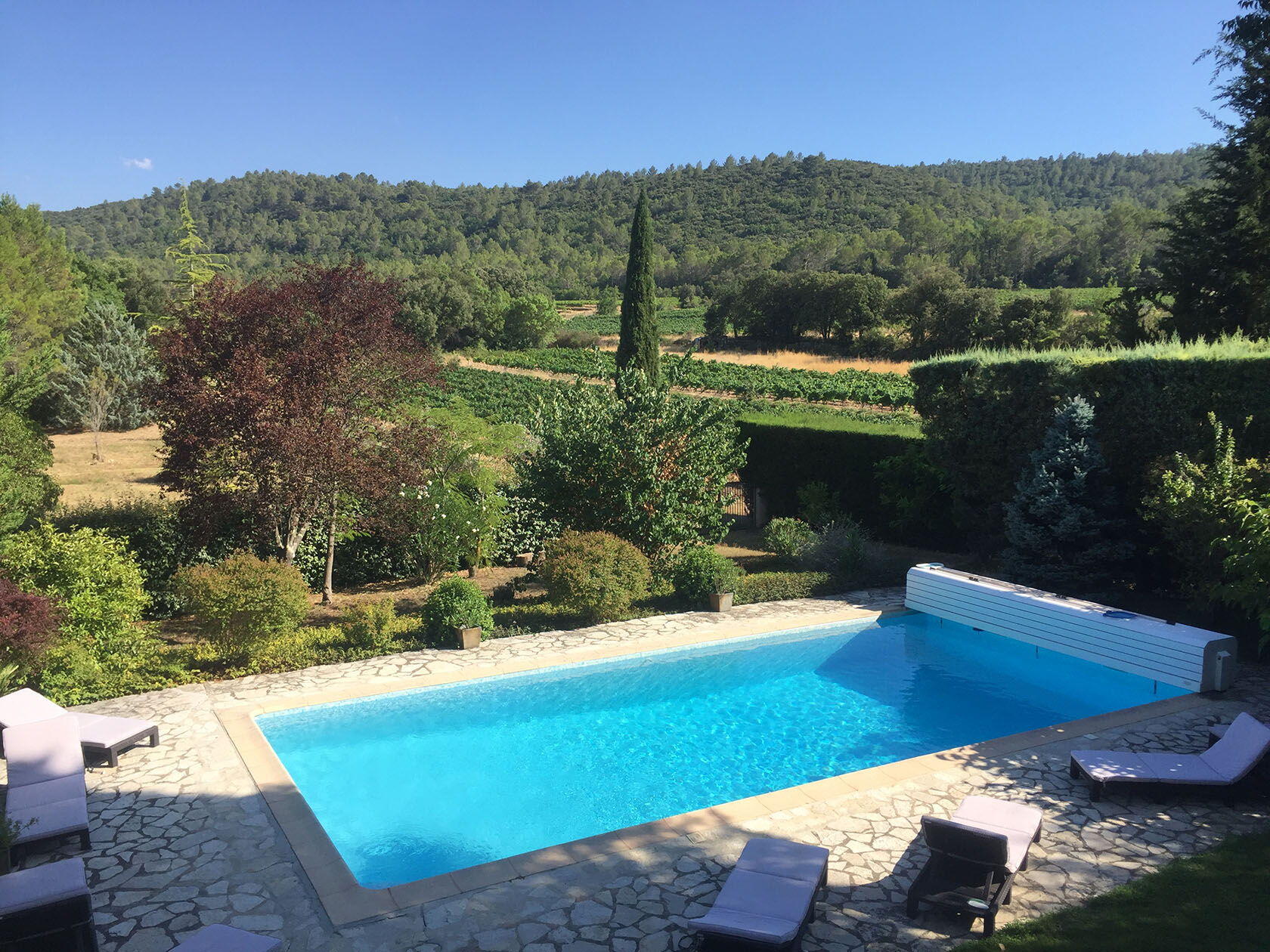 Provencal Relaxation Yoga Retreat Silk Farm Pool