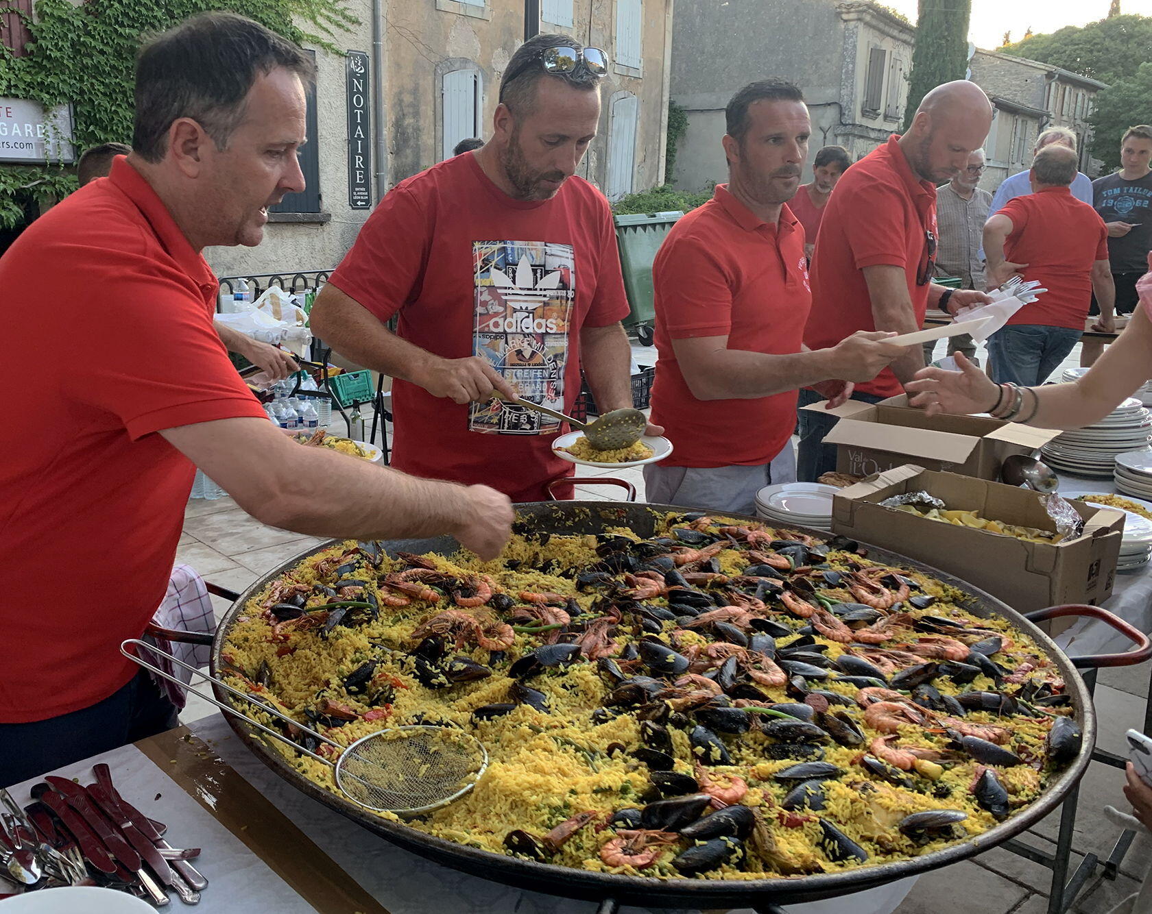 Paella Provence Village Festivals