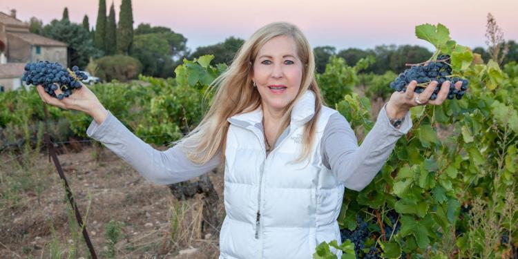 Puyricard Provence Vineyards Tasha at Chateau du Seuil PUYRICARD
