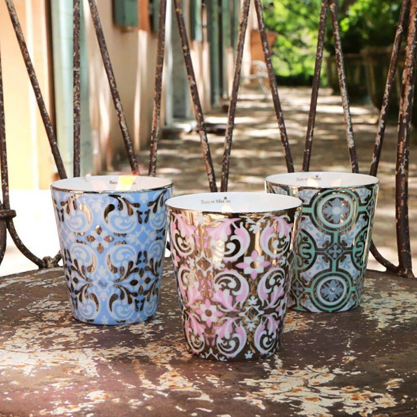 Provence Rose et Marius Candles Ceramics