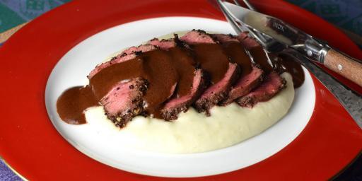 Steak Chocolat Sauce Recipe Steak au Chocolate