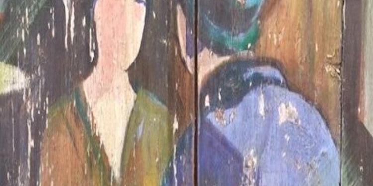 Experience Art Travel Provence Hand painted Door