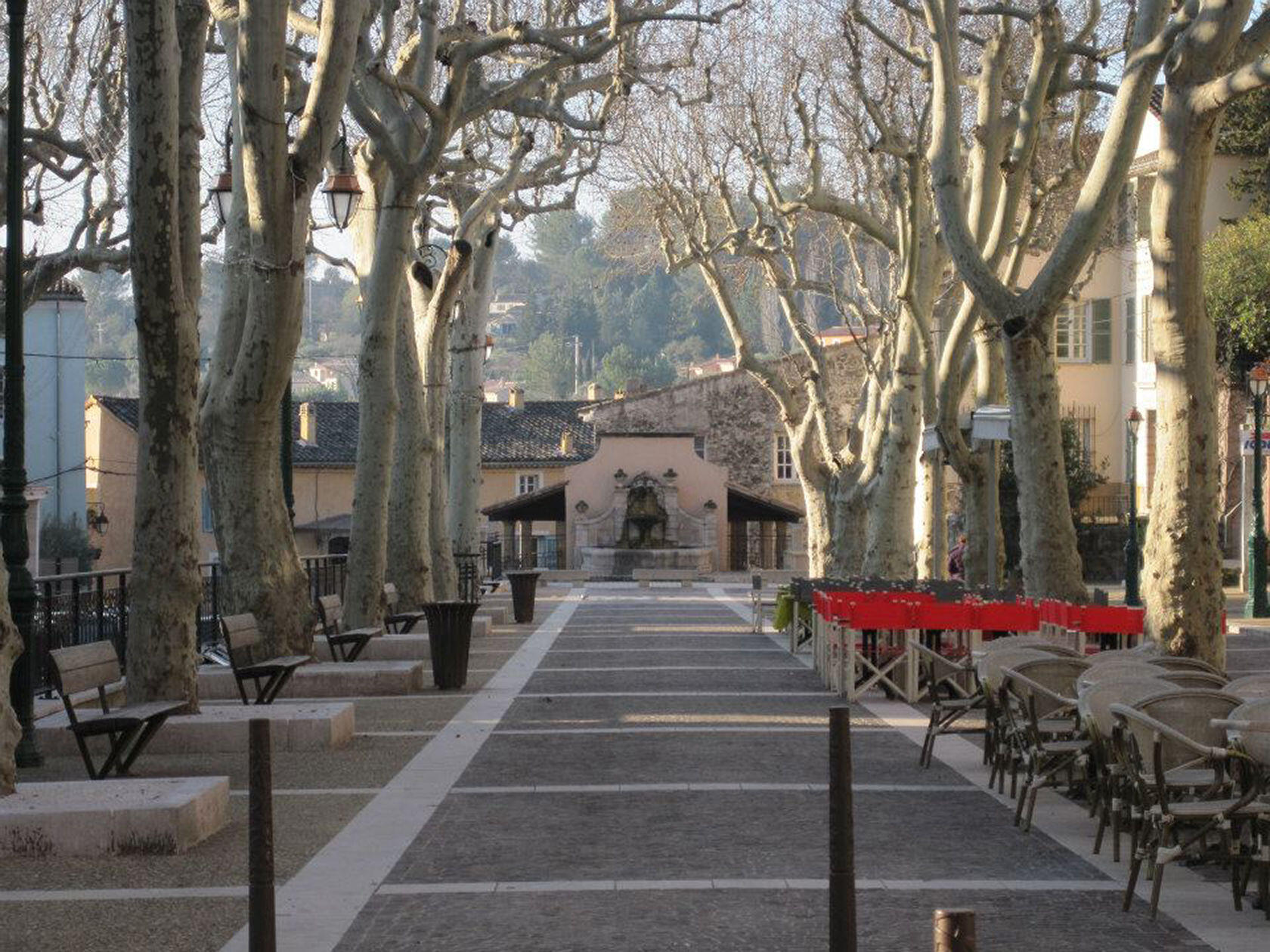 Winter Provencal Village Life Cotignac