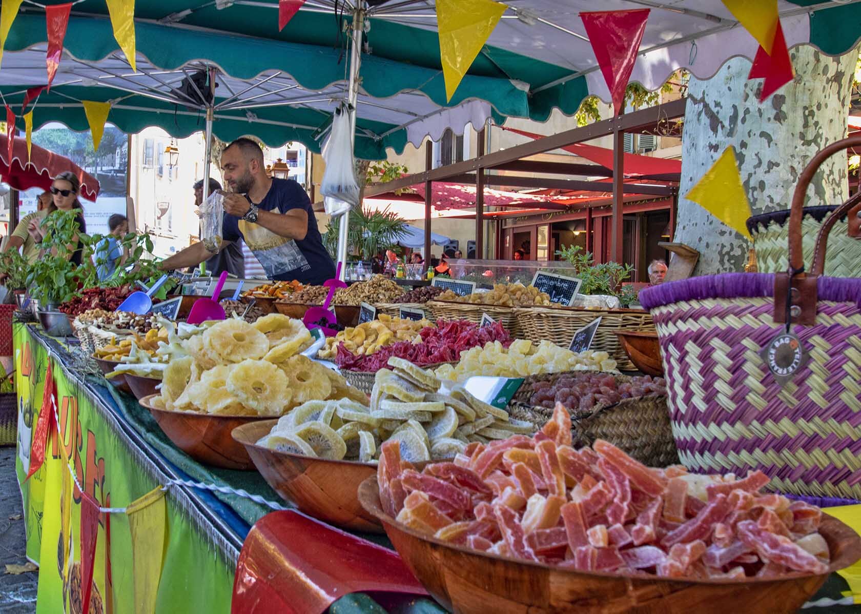 Fruite Confit Market Stand Holiday Apartments Apt Provence