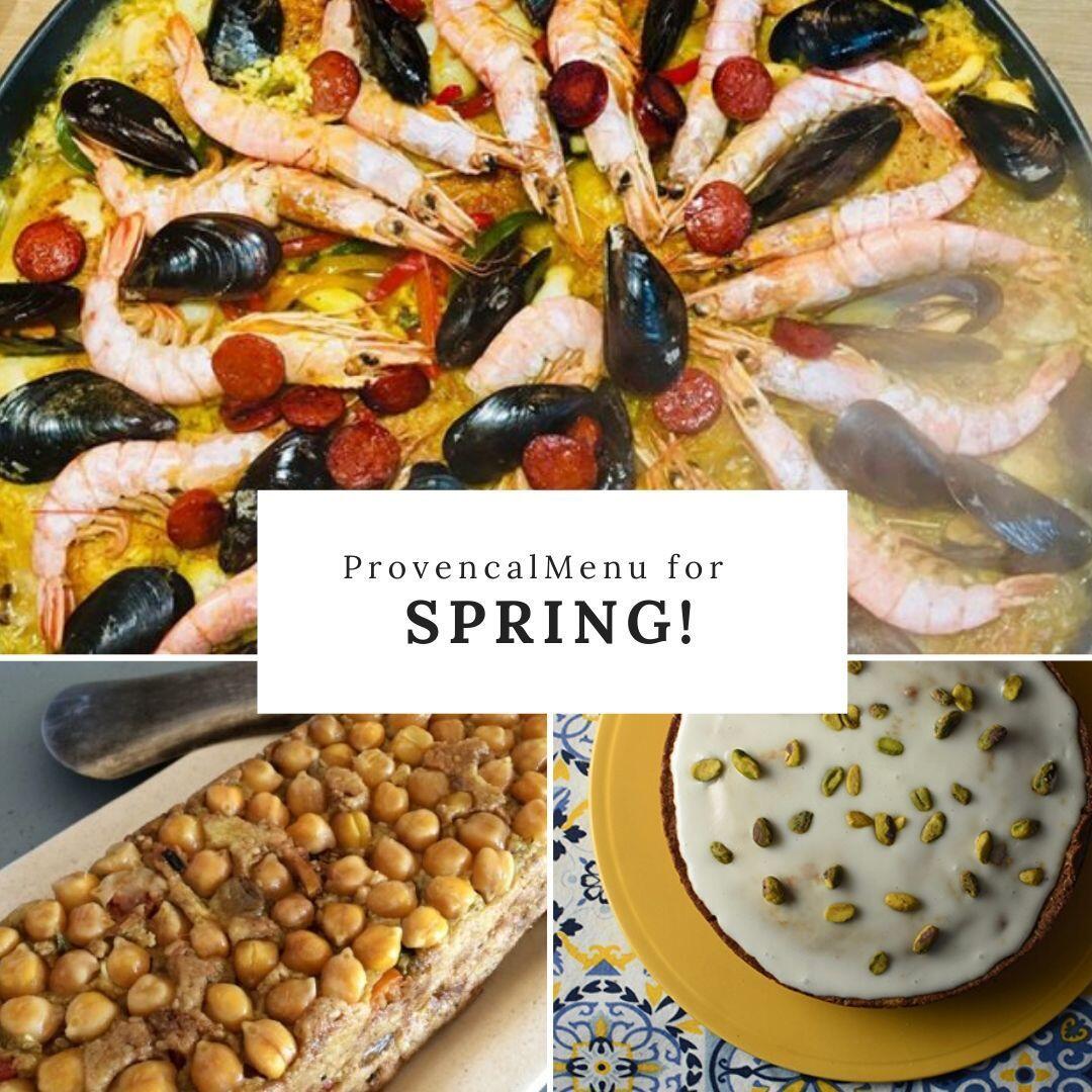 Provencal Spring Menu Spice Route