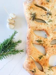 Fougasse with Sweet Onions, Olives and Anchovies