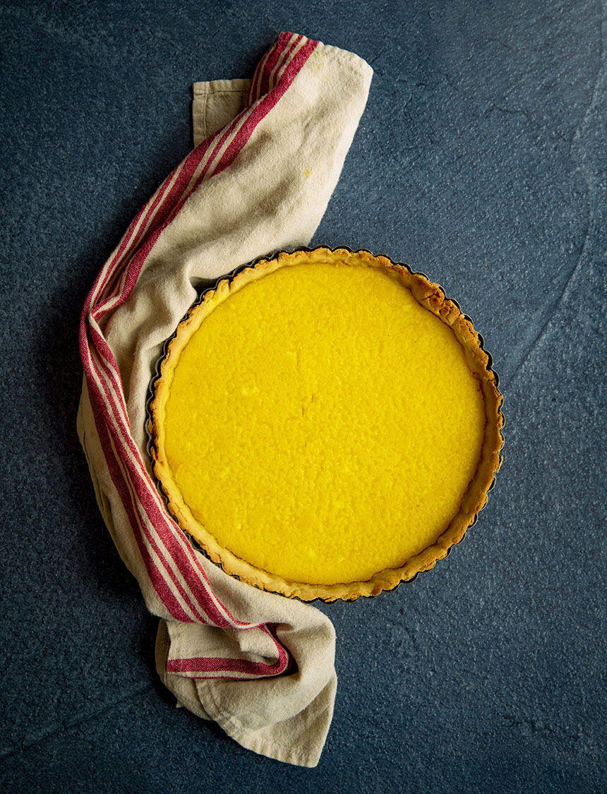 Homemade French Lemon Tart Desserts