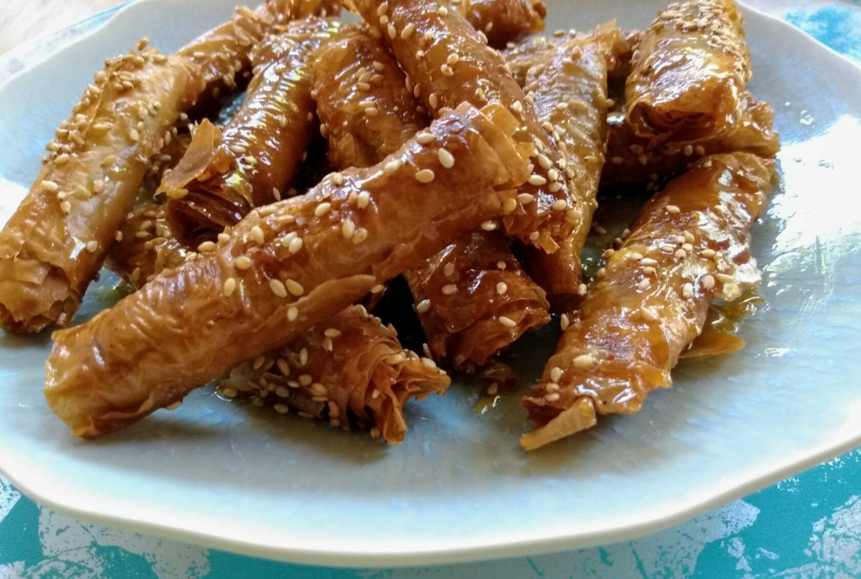 Dessert Moroccan Almond Cigars