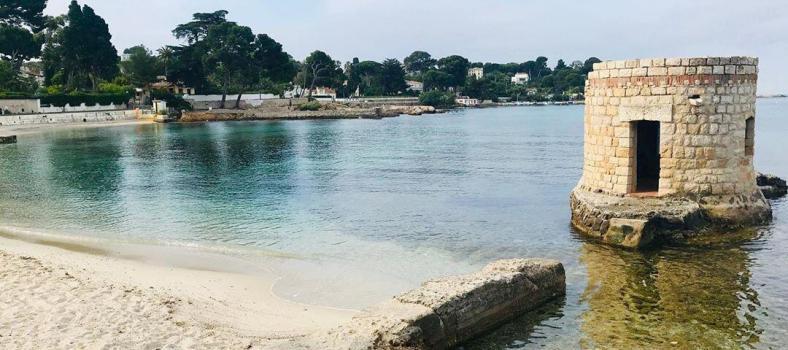 French Riviera Juan les Pins Plage des Ondes