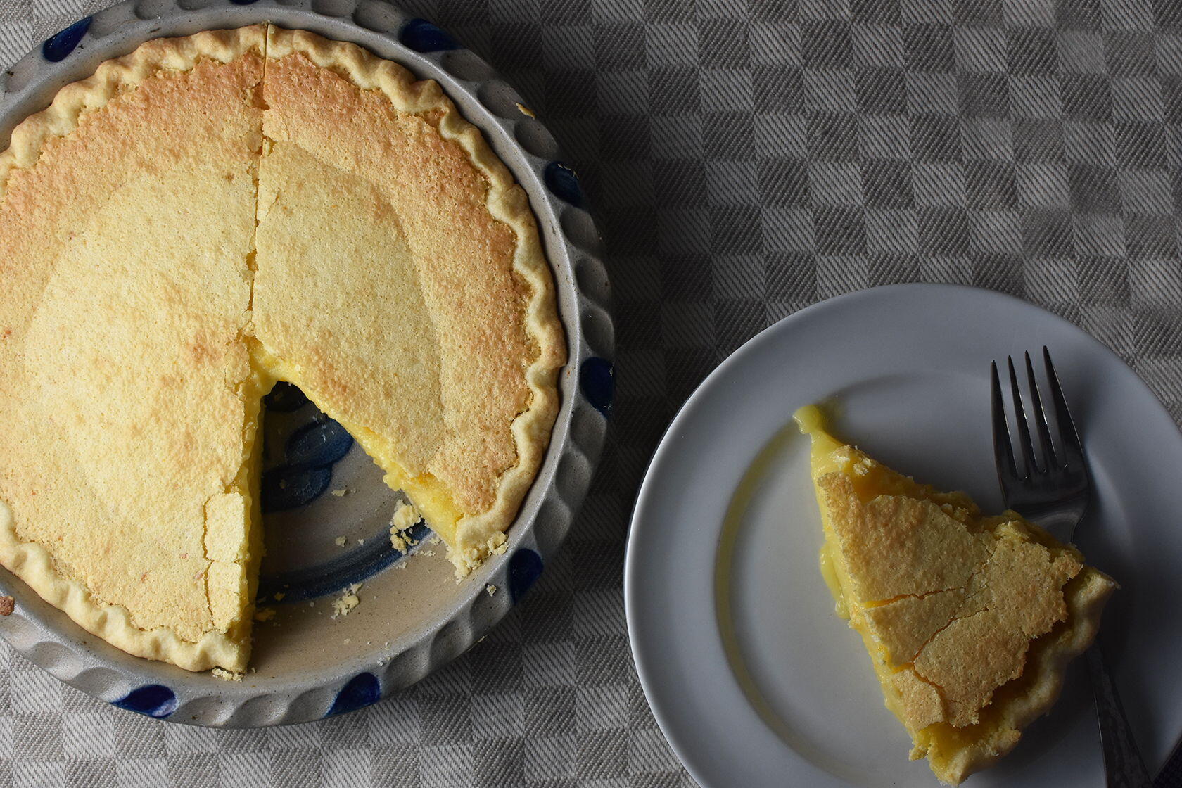 Meyer Lemon Pie a Slice of Sunshine - Perfectly Provence