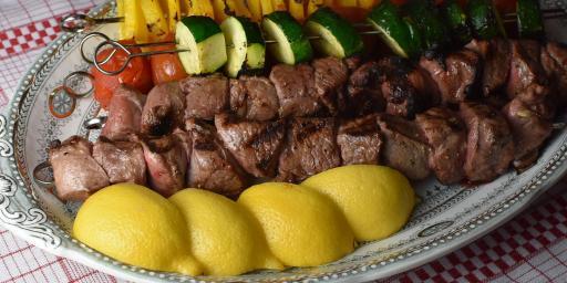 Grilled Lamb Kebabs