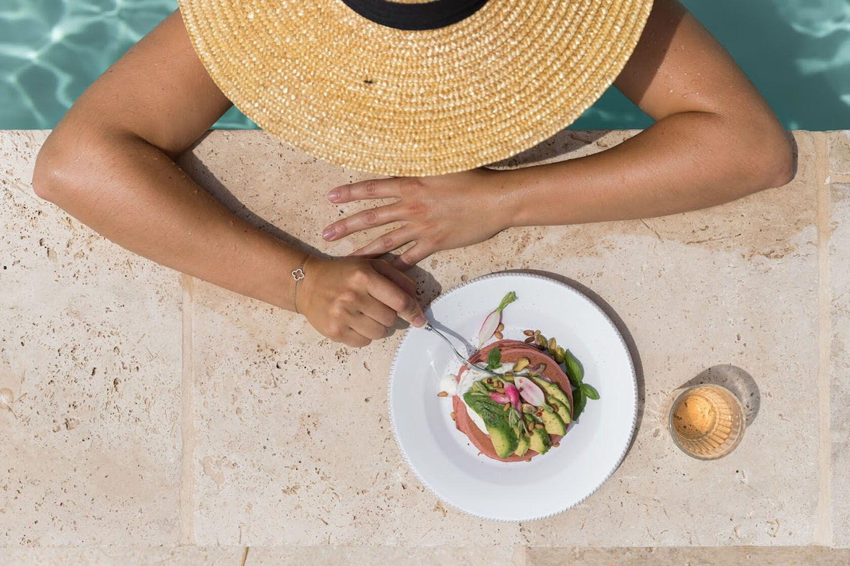 Mirabeau Recipe Pink Pancakes Poolside