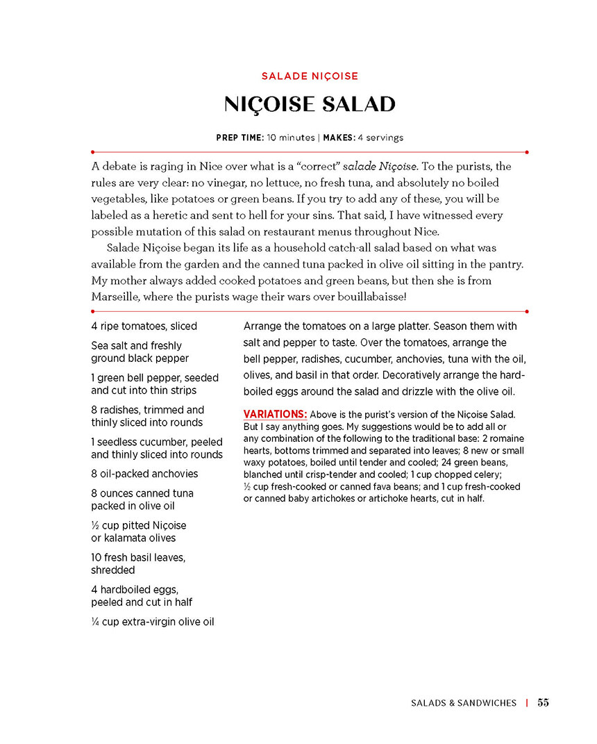 Nicoise Salad Recipe How to Write a French Cookbook