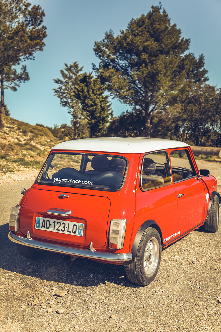 Austin Mini Classic Car Rentals Provence Yes Provence