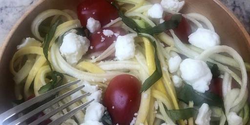 Quick Summer Salad Zucchini Recipe
