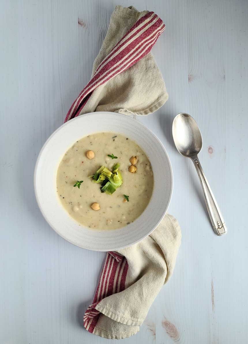 Provencal Chickpea Soup