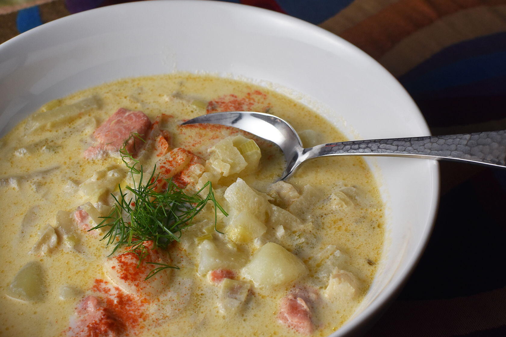 Fish Fennel Chowder Soup