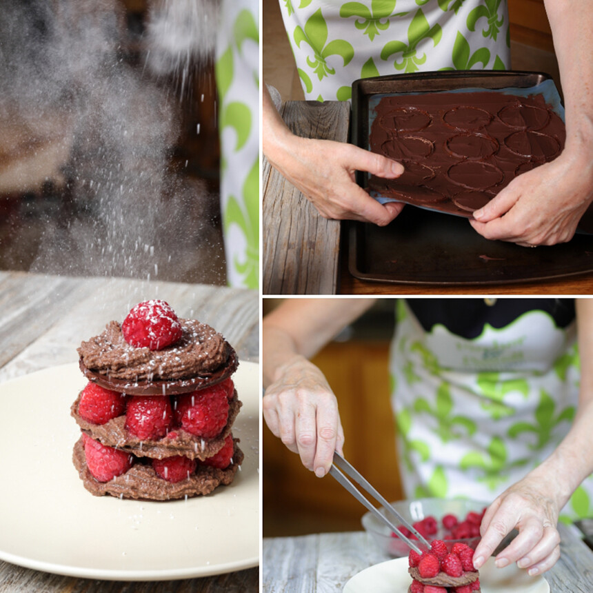 Gluten-Free Chocolate Towers French Online Cooking Classes