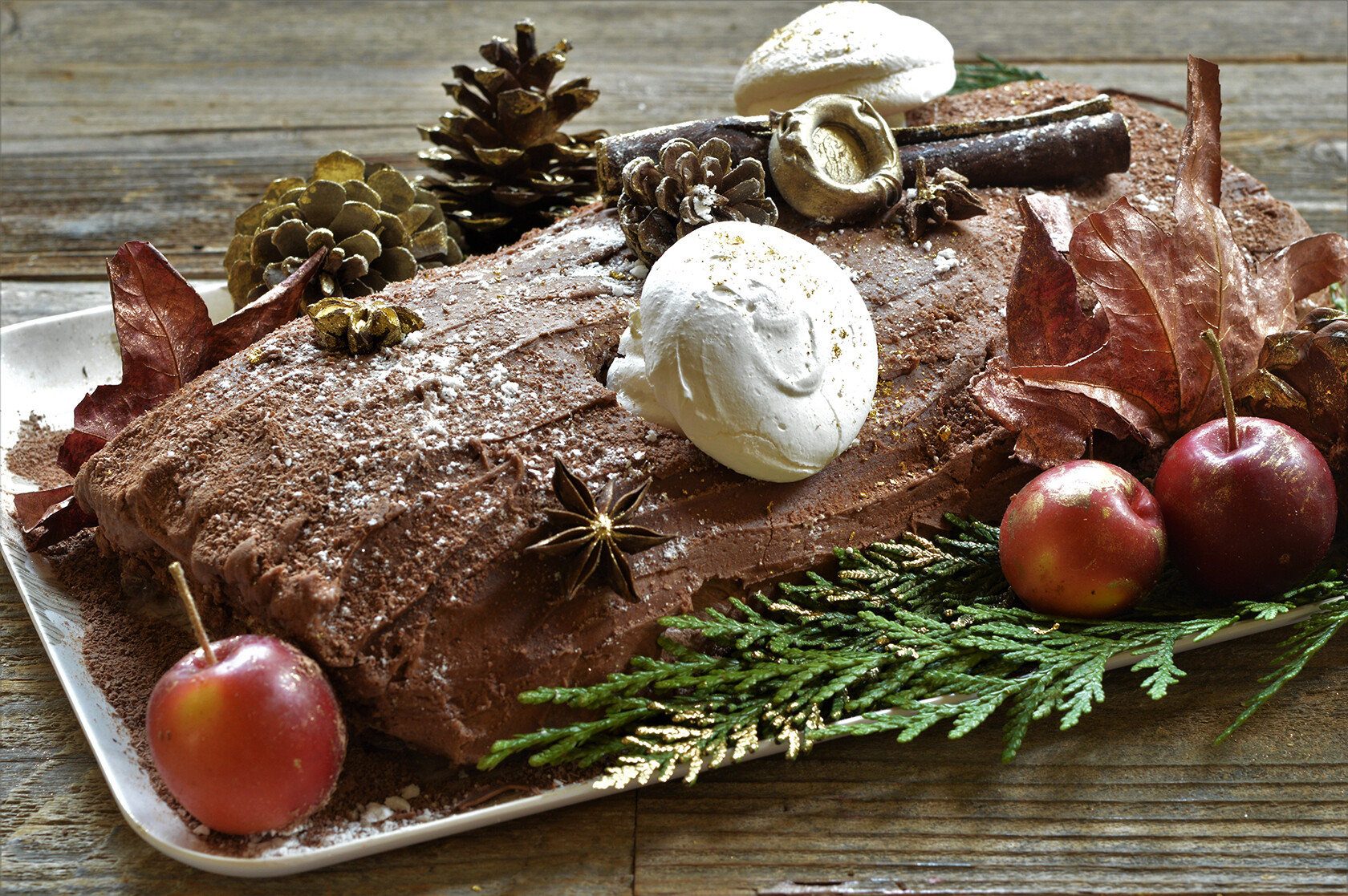 Traditional Bûche de Noël - Recipe with images - Meilleur du Chef