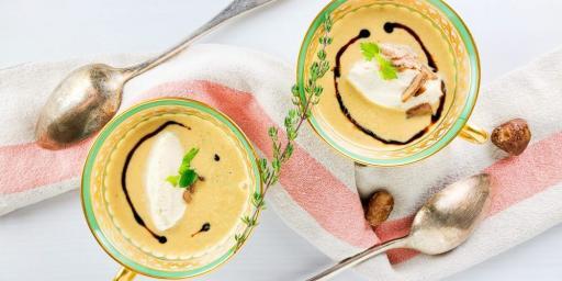 French Soup Recipe with Chestnuts