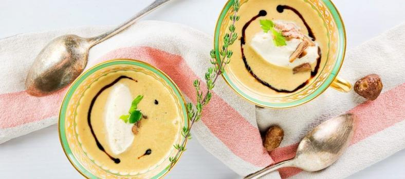 French Soup Recipe with Chestnuts