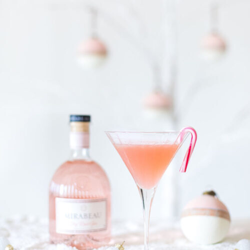 Mistletoe Martini Holiday Cocktail