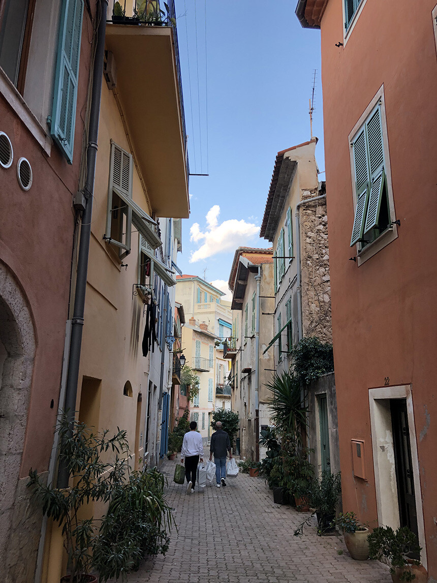 Villefranche-sur-Mer Streets French Coast Living