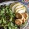 Warm Goat Cheese Salad with Pears