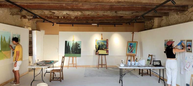 Artists' Studio at Moulin de Greoux