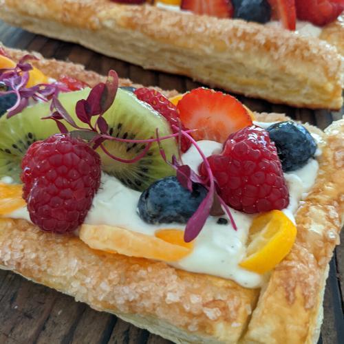 Seasonal Summer Fruits Tart