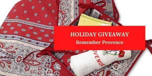 Festive Gift Package Provence Remember Provence Giveaway Dec 2021