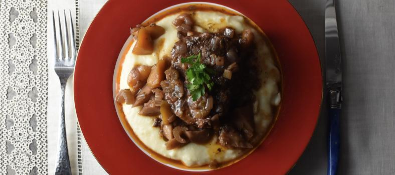 Wintertime Braised Oxtail Stew