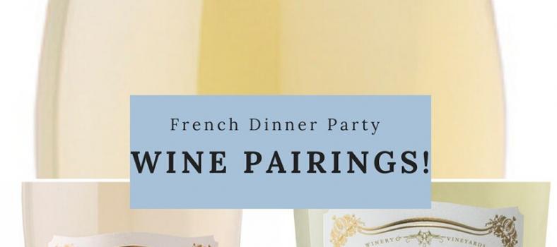 Winter Dinner Menu 2022 Wine Pairings