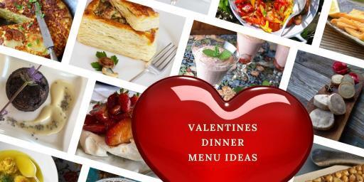 Valentines Dinner Menu Ideas