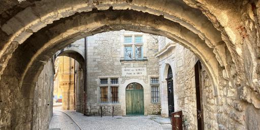 St Remy Musee des Alpilles, side entrance
