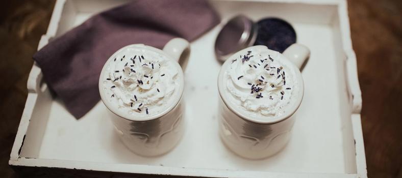 Lavender Hot Chocolate Winter