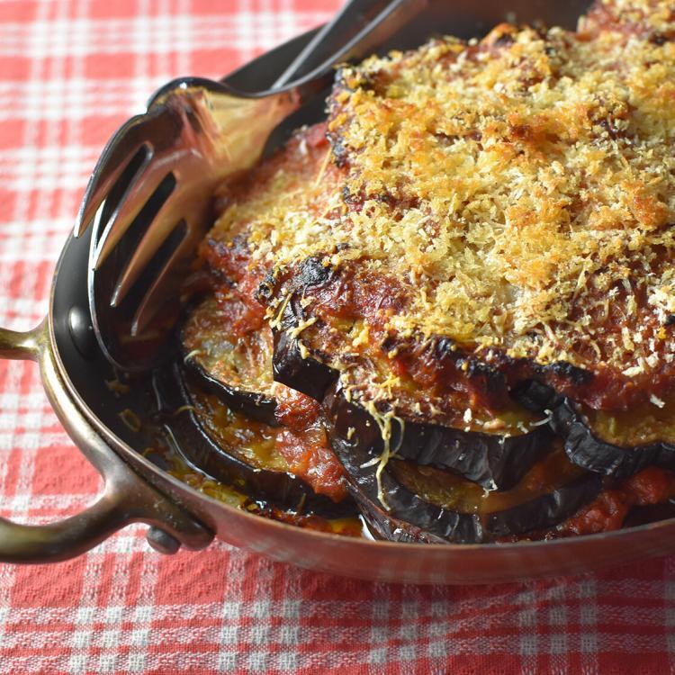 Recipe For Eggplant Gratin With Parmesan And Tomatoes Perfectly Provence 8959