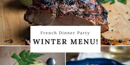 A French Dinner Menu Winter in Provence Dinner Menu 2023
