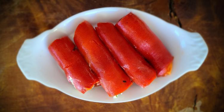 Roasted Peppers with Goat Cheese a Provencal Classic - Perfectly Provence