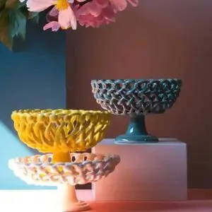 Ceramic Baskets by Maison Pichon