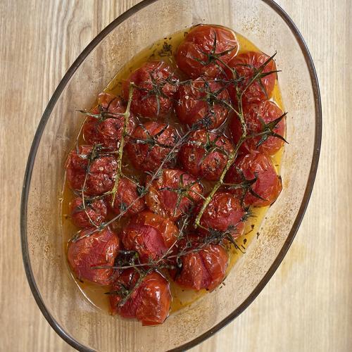 Try Blistered Cherry Tomatoes on the Vine
