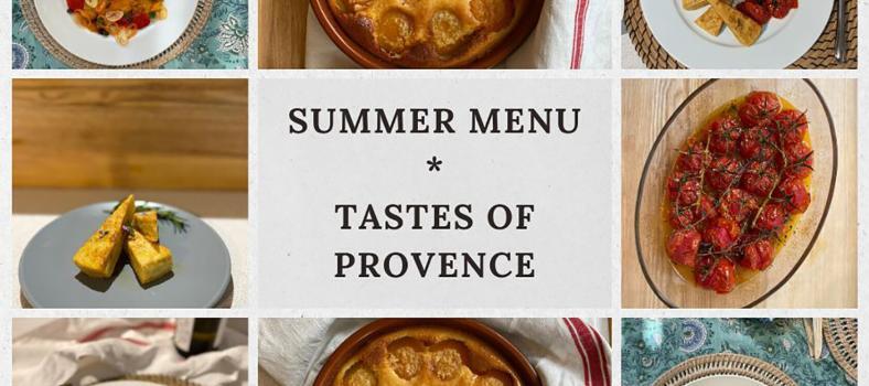 Delicious Summer Menu Provence