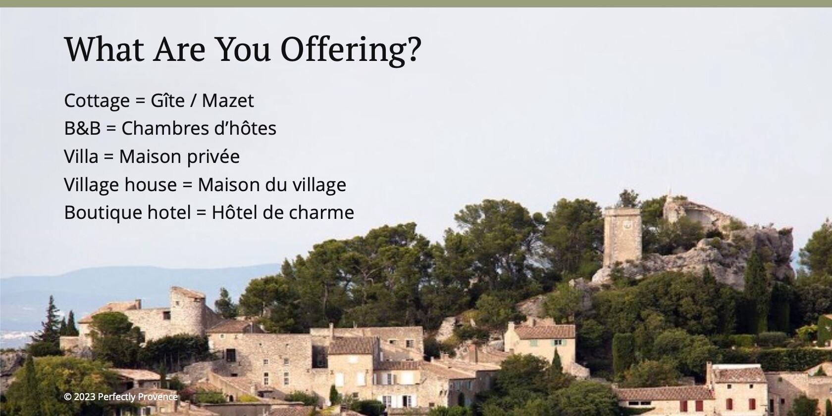 Help with Marketing Holiday Rentals in Provence Côte d’Azur