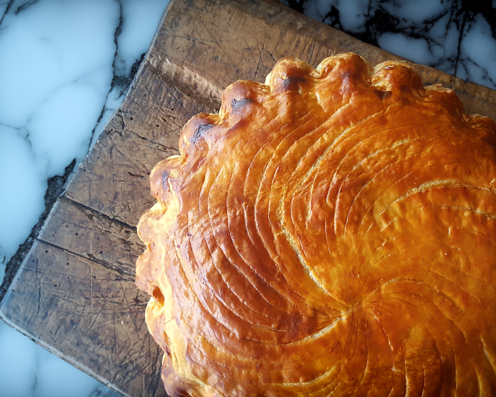 How to Make a Galette with Puff Pastry - Just a Taste