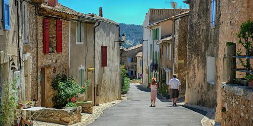 Rustrel a Luberon Village for a week in Provence
