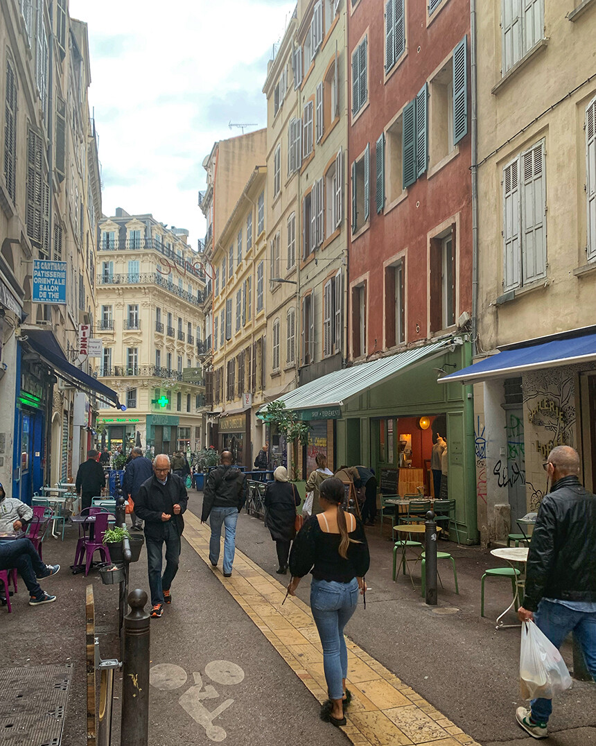 24 hours in Marseille Rue d'Aubagne