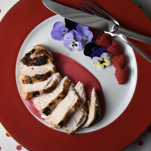 chicken ispahan recipe with French flavours
